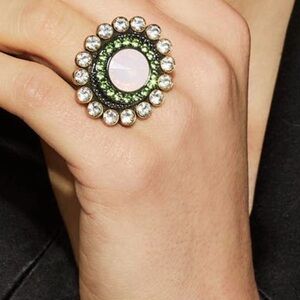 Kurt Geiger London Octavia Cocktail Ring Sz 8 New (Sold Out In The Store